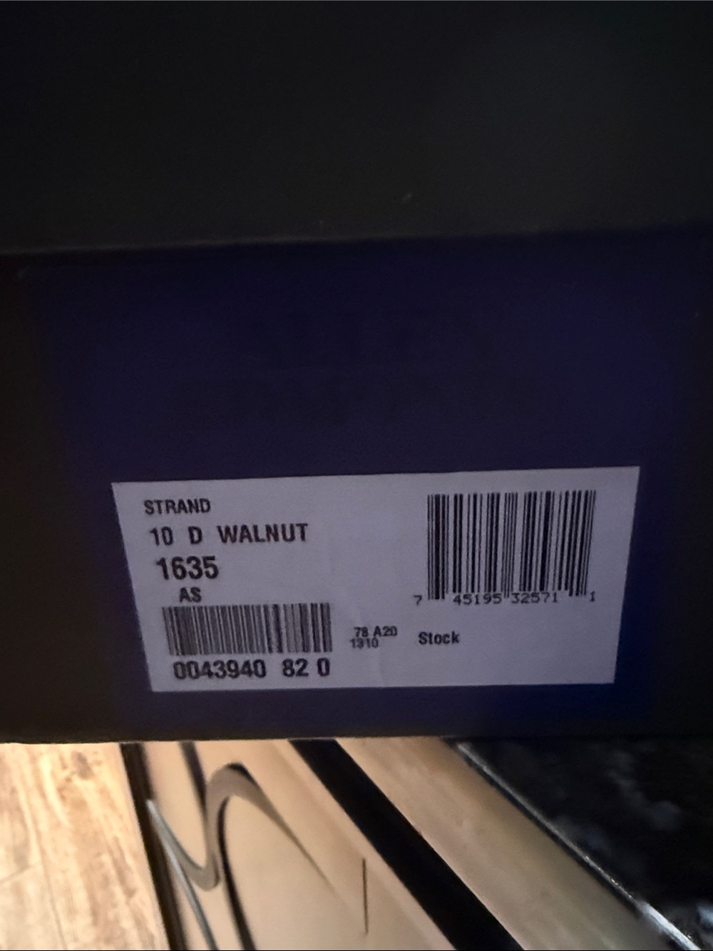 Allen Edmonds Strand Walnut 10D Shoe
